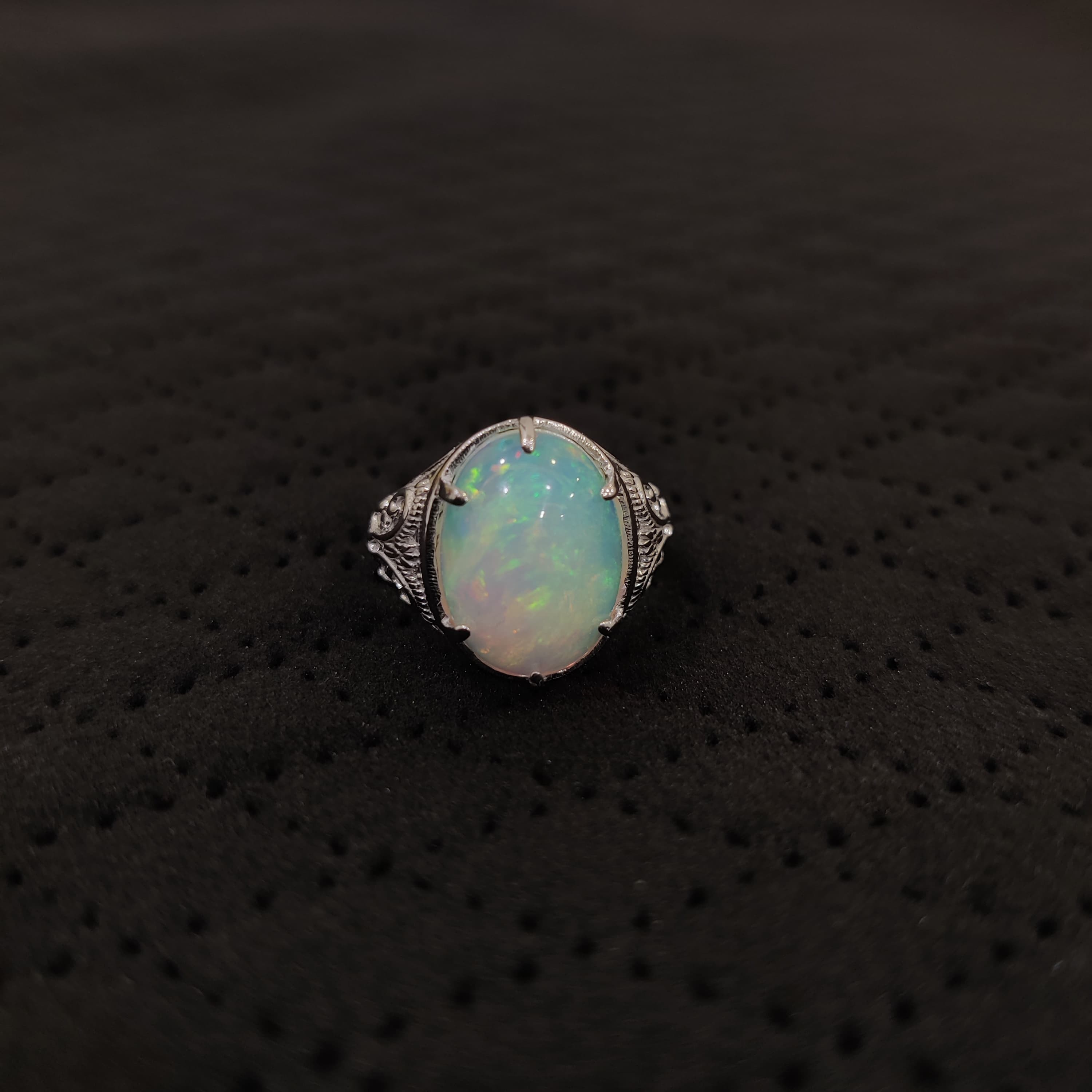 Natural Opal Ring