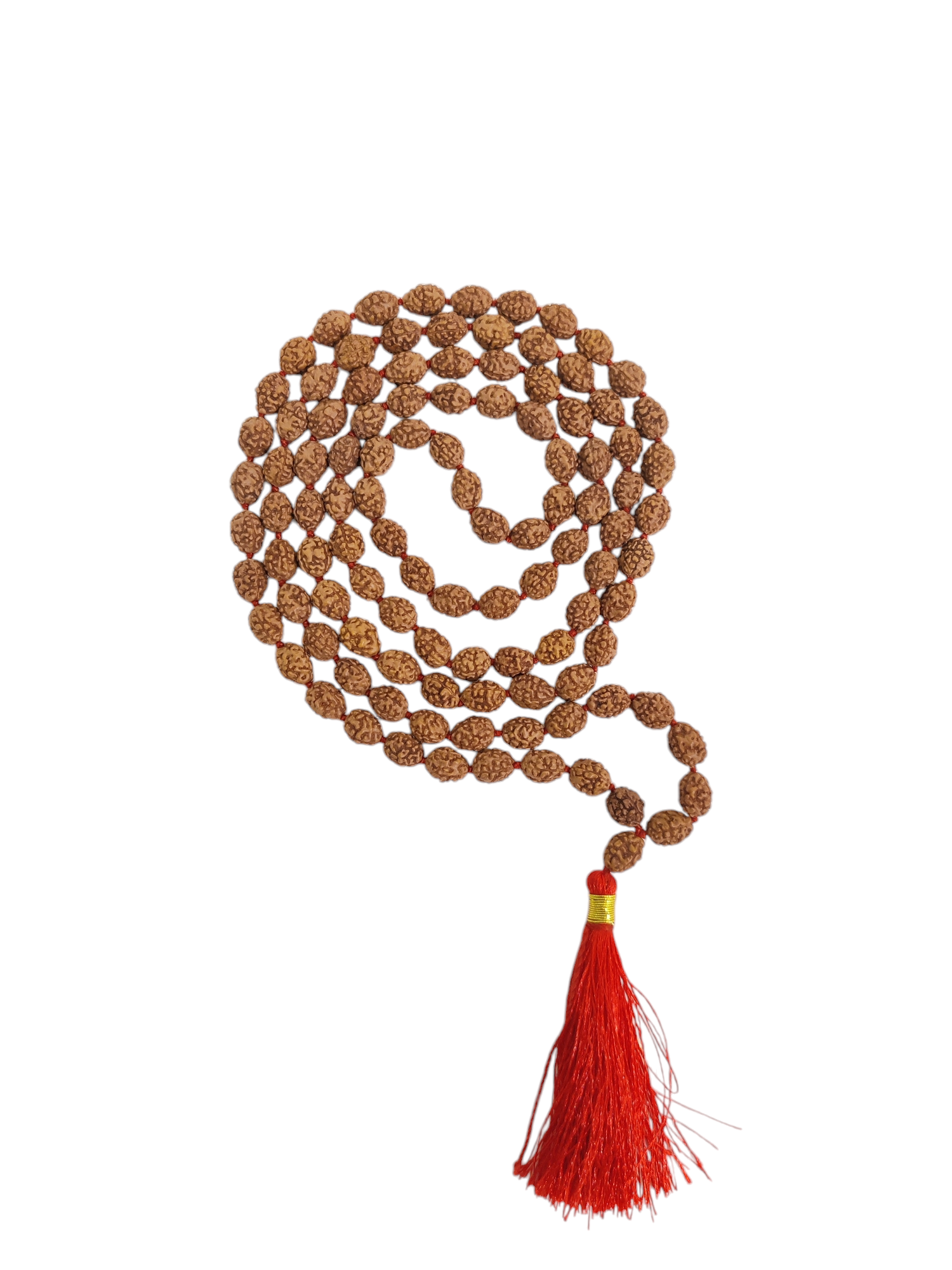 Natural 4 Mukhi Rudraksha Mala (Indonesia)