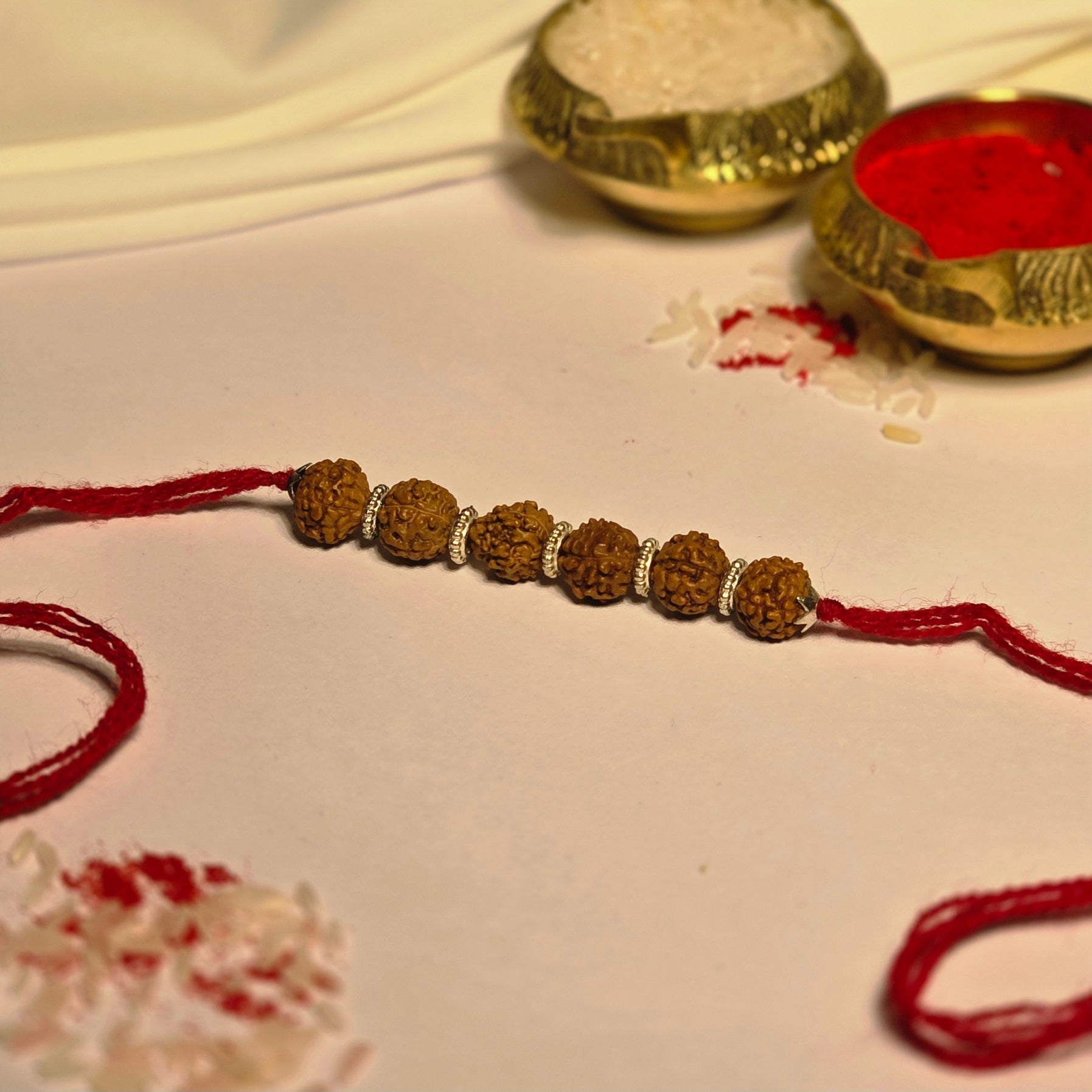 Crystals Rakhi for sharpening the Mind and increase power of Intuition (G)