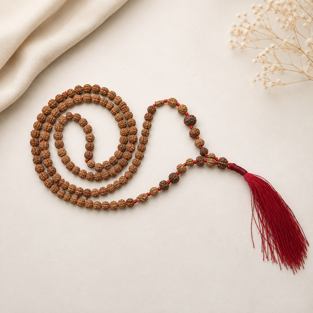 Natural Shree Siddha Mala Rudraksha | Indonesia | Certified