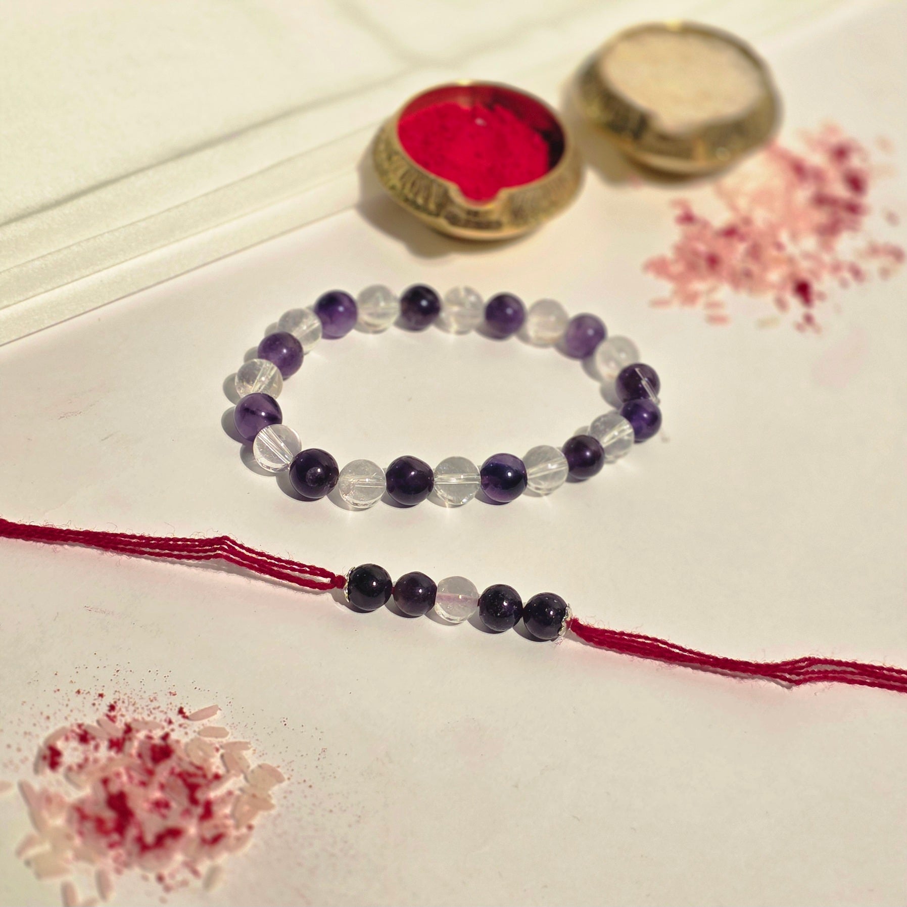 Crystal Rakhi for Health  (O)
