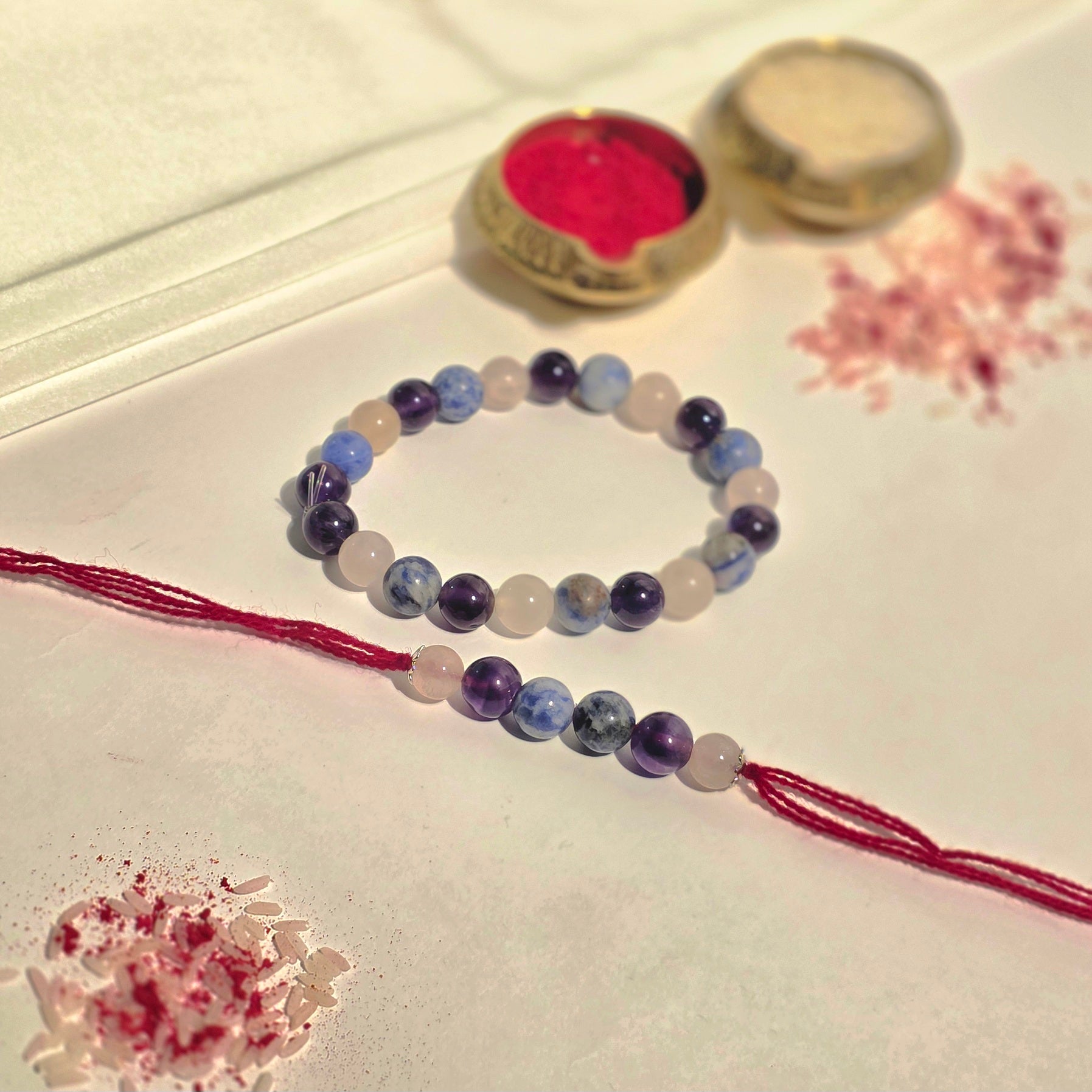Crystal Rakhi for  Reducing Anxiety Stress Depression (K)