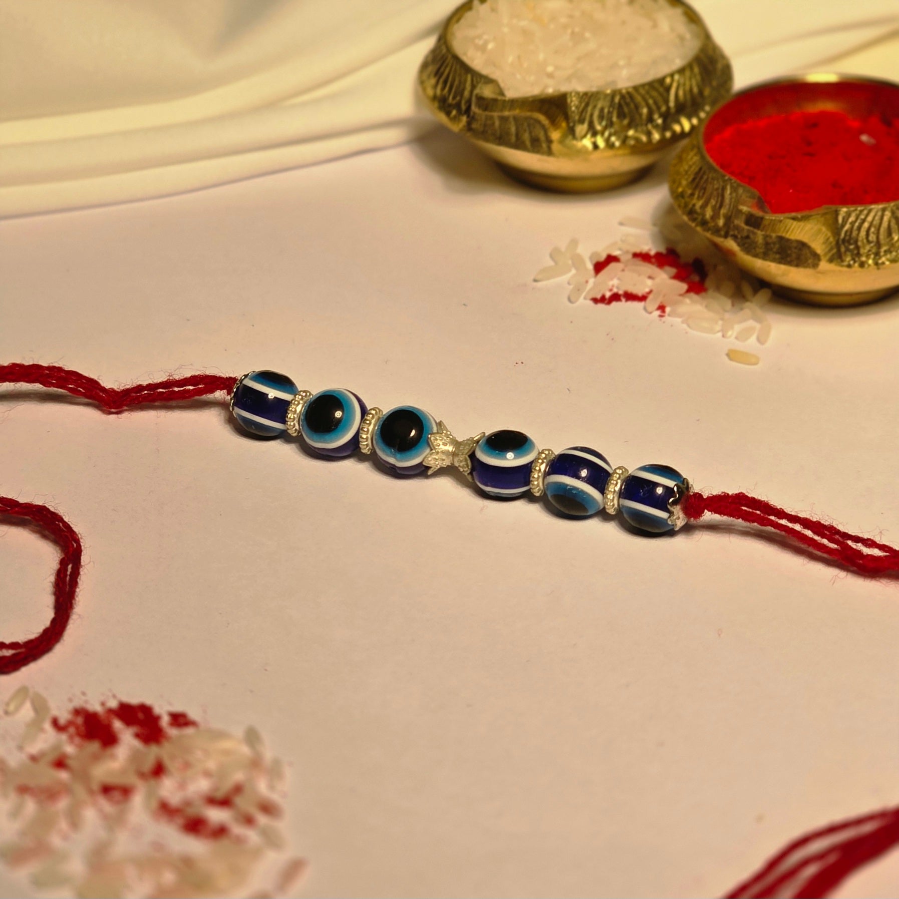 Crystals Rakhi for Protection From Evil Eye (H)