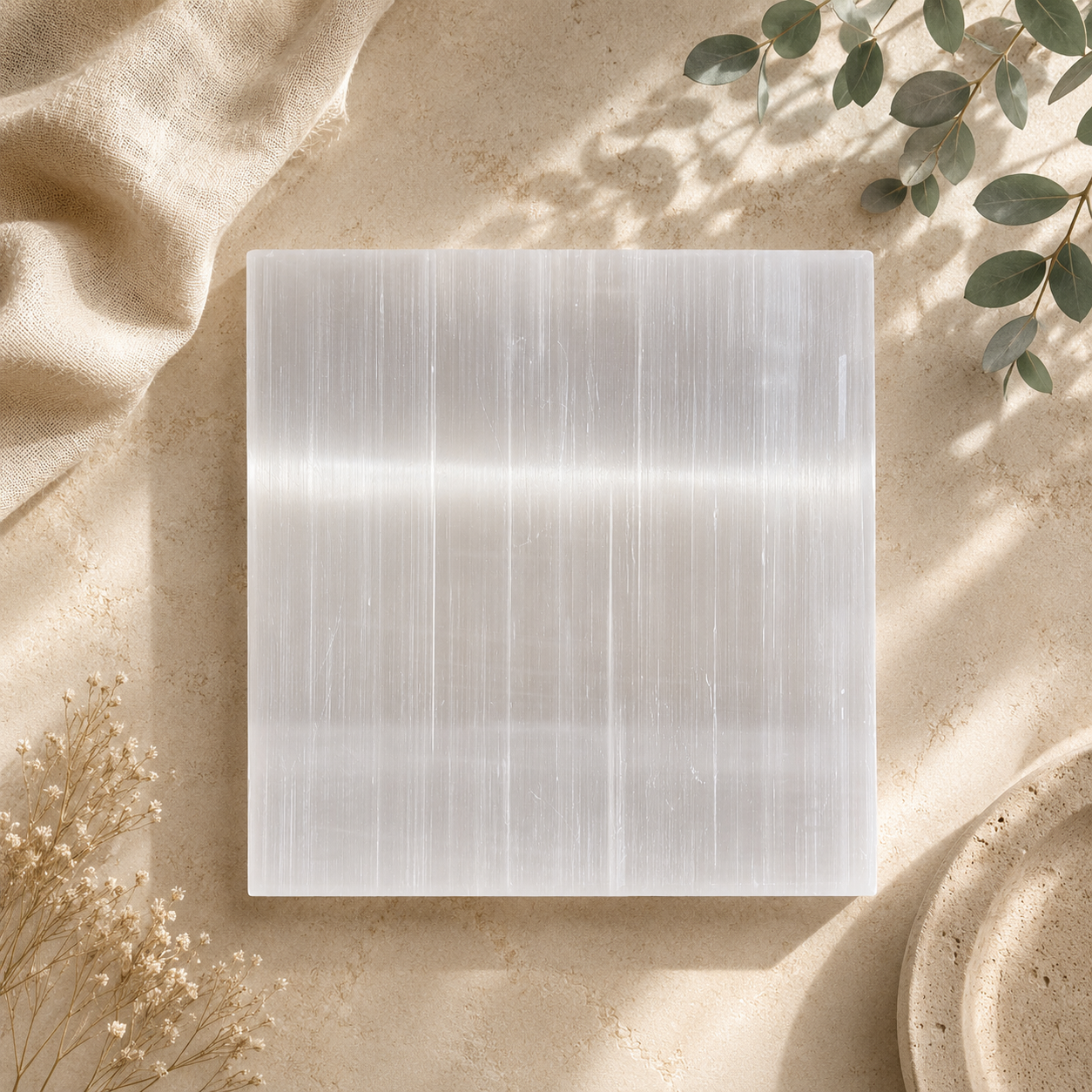 Selenite charging plate