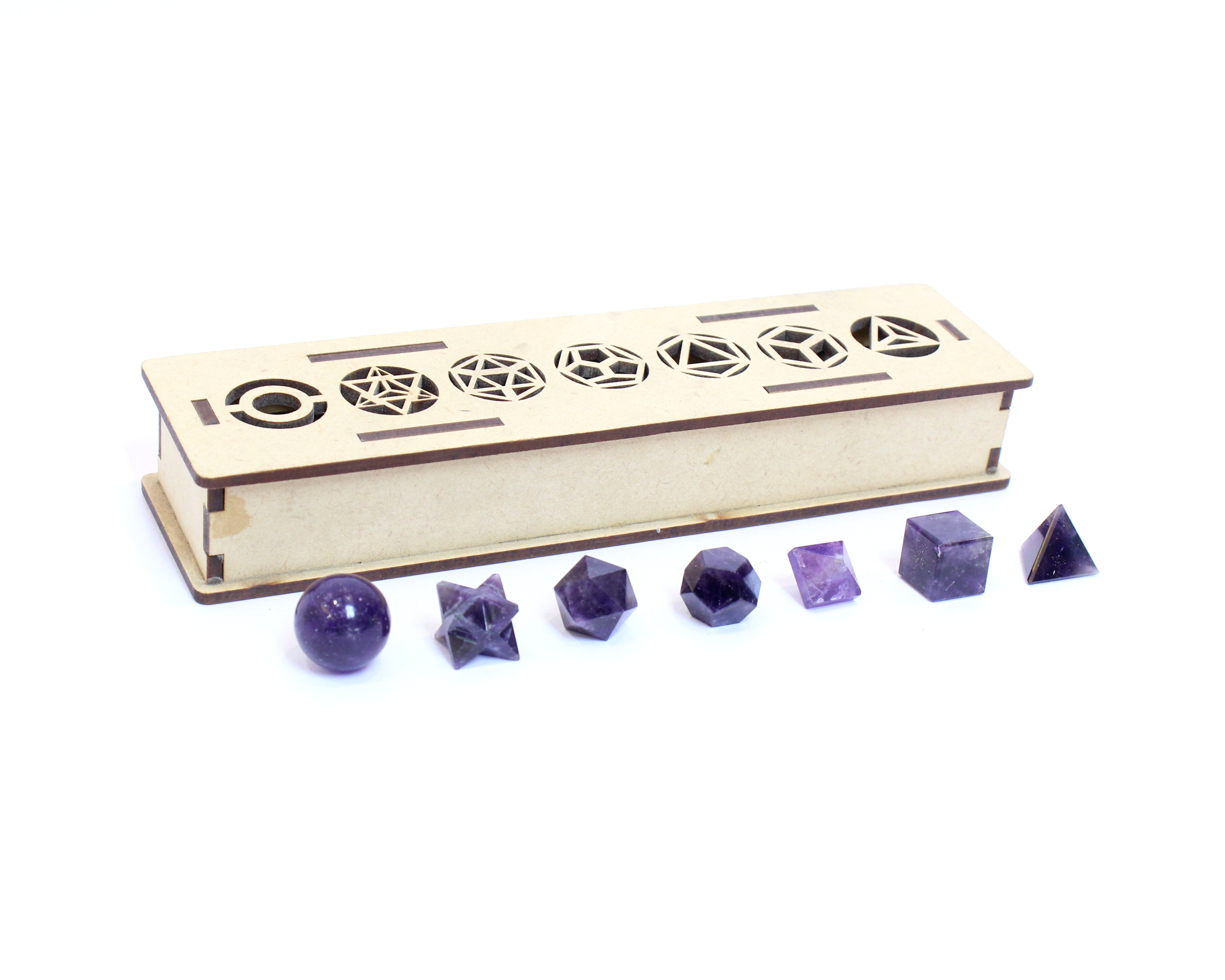 Natural Amethyst Geometry Crystals