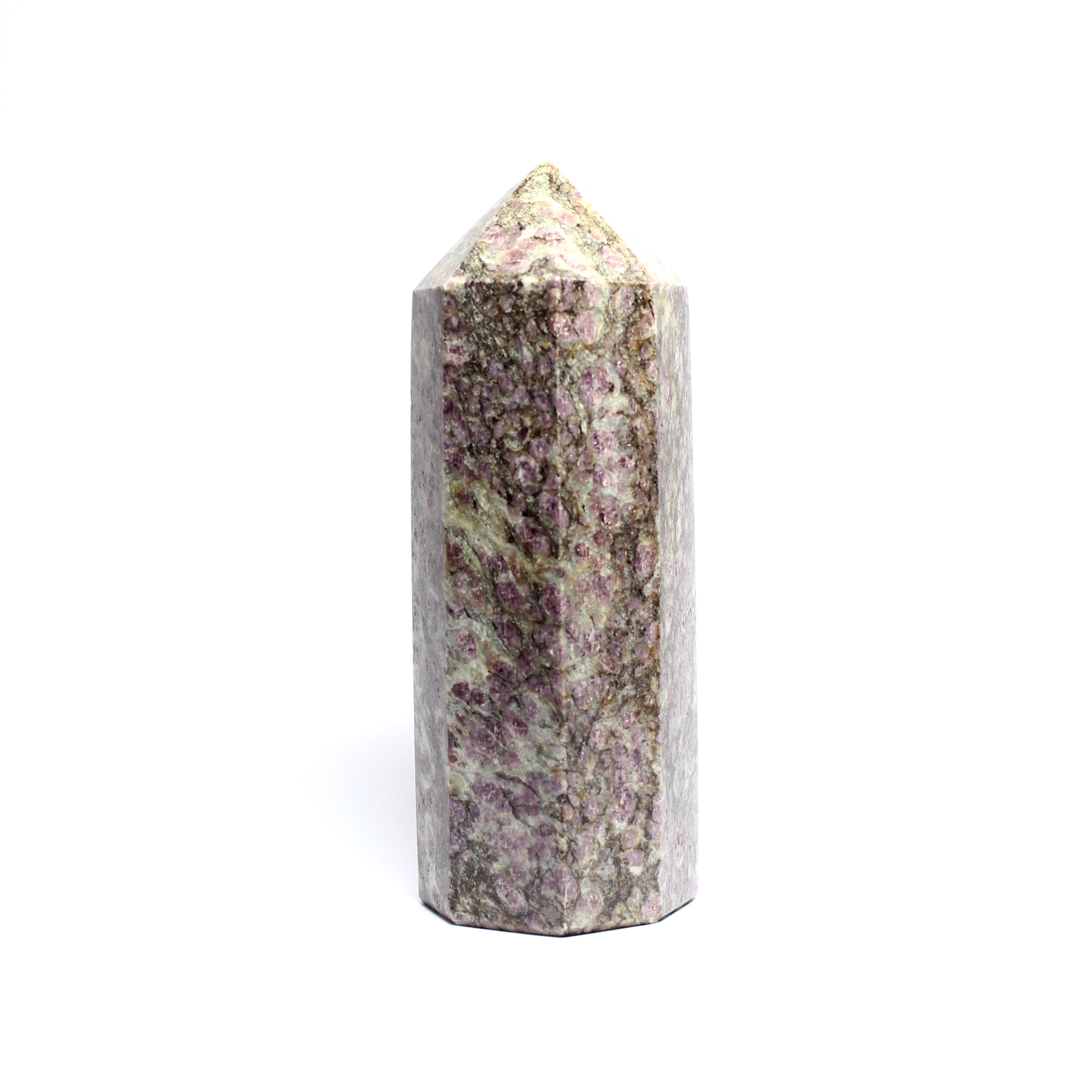 Natural Ruby Zoisite Tower