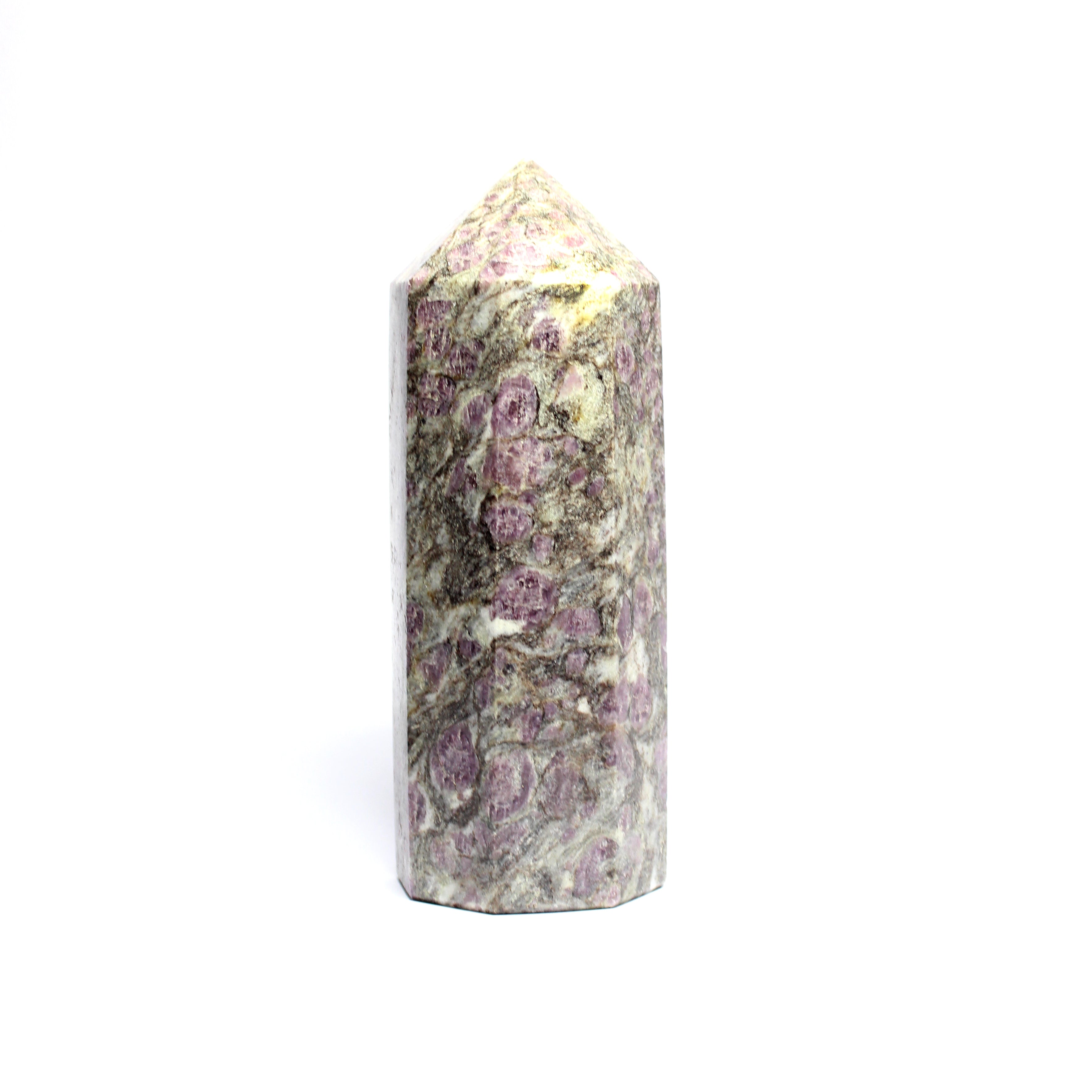 Natural Ruby Zoisite Tower