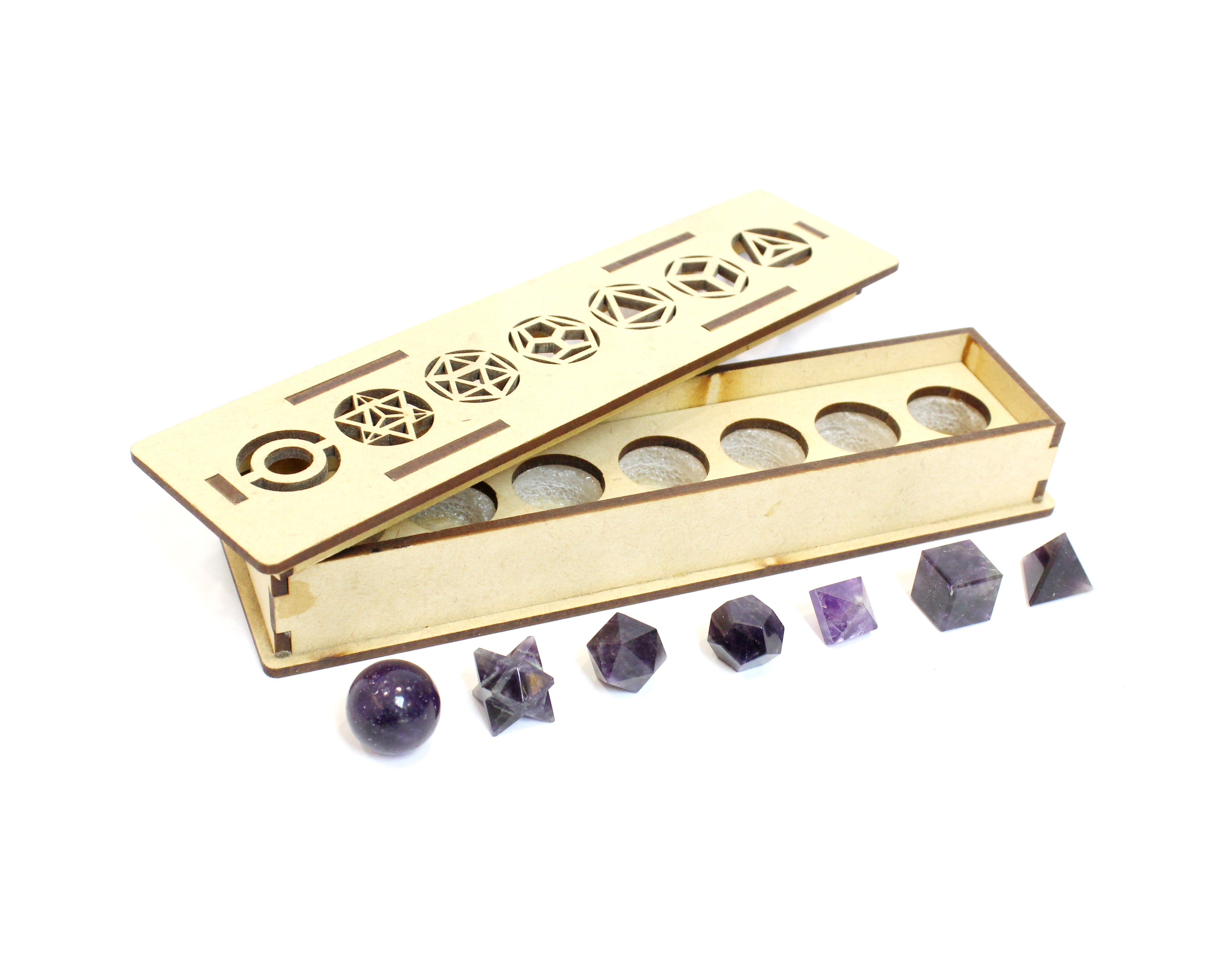 Natural Amethyst Geometry Crystals