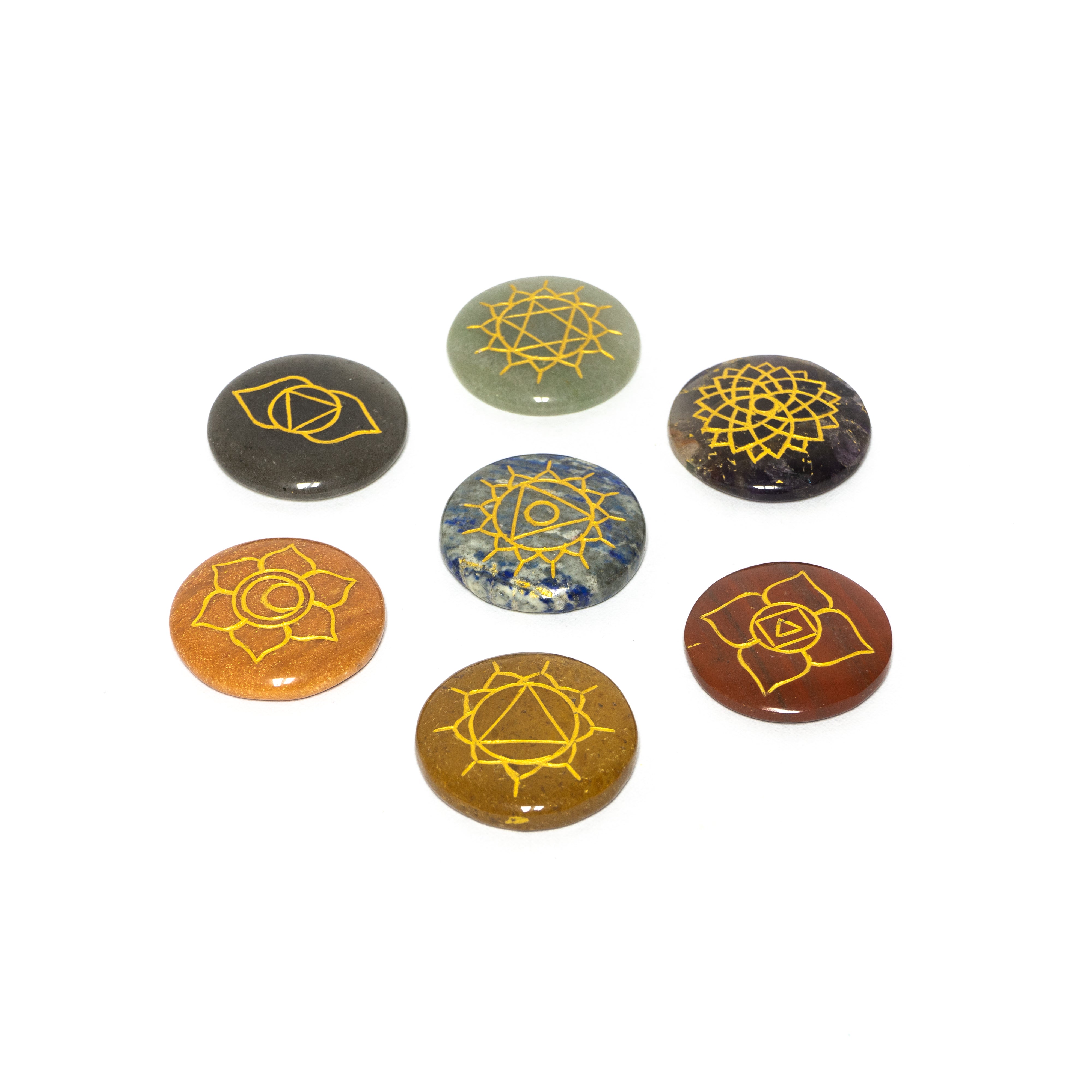 Natural 7 Chakra Set Box