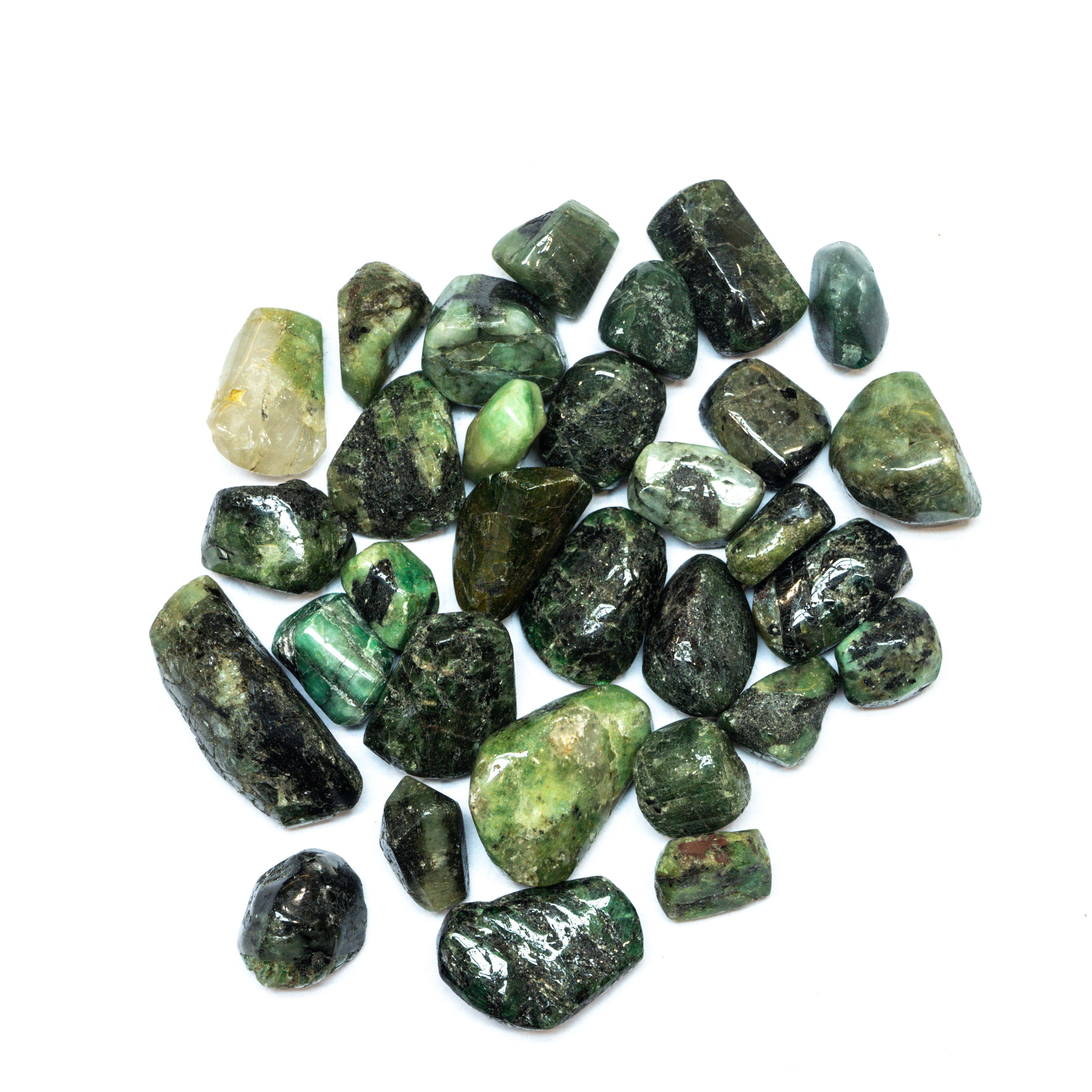 Natural Emerald Tumbles
