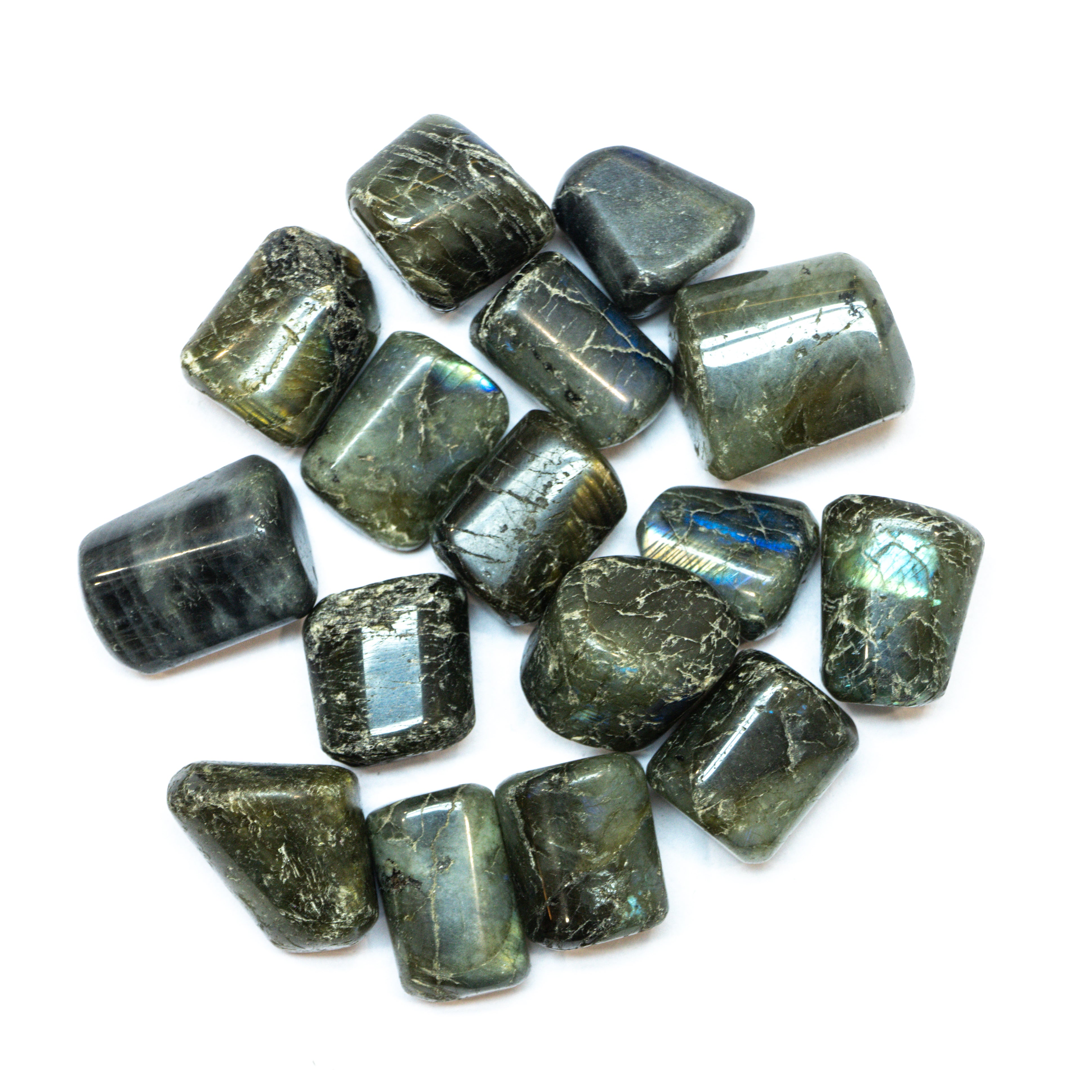 NATURAL LABRADORITE TUMBLE