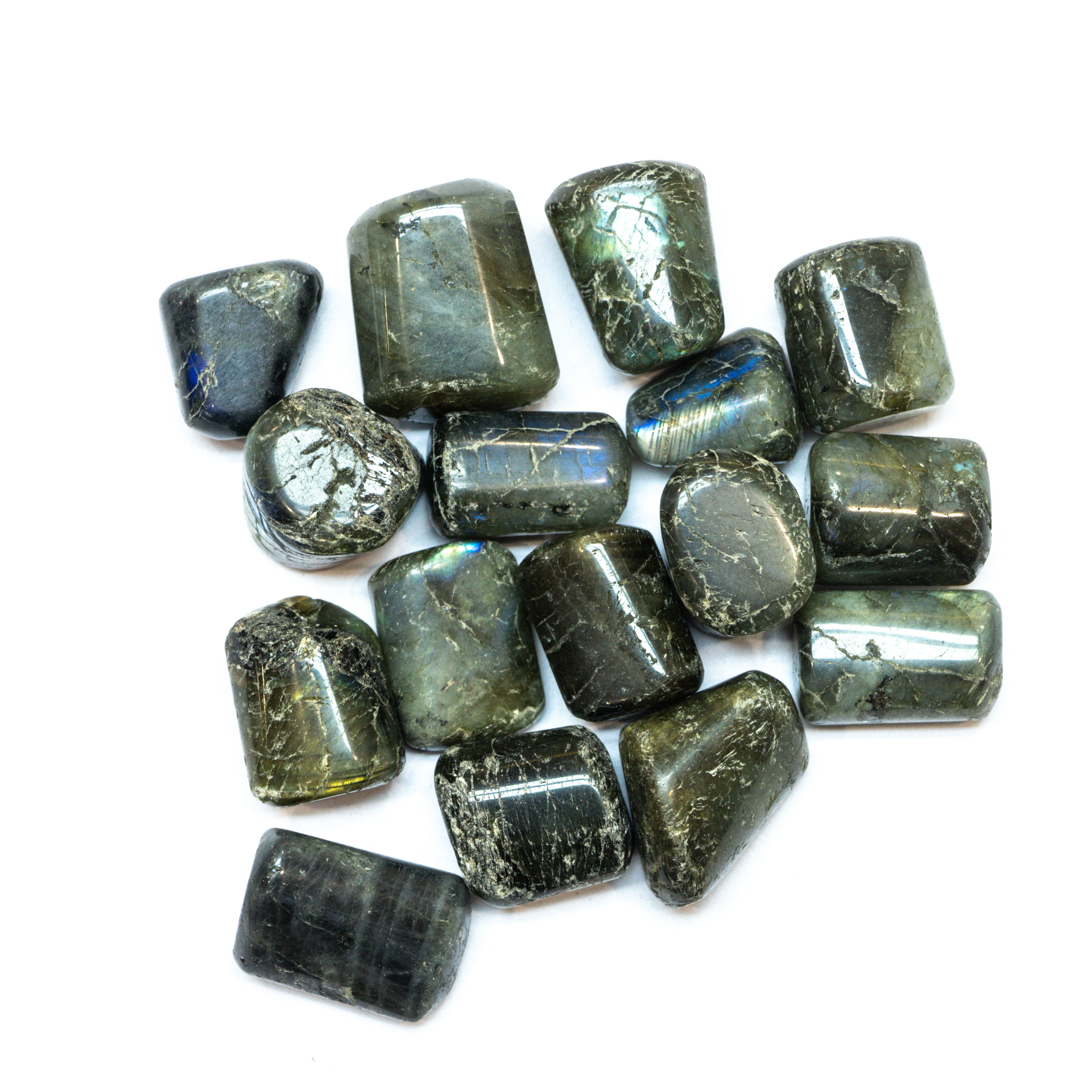NATURAL LABRADORITE TUMBLE