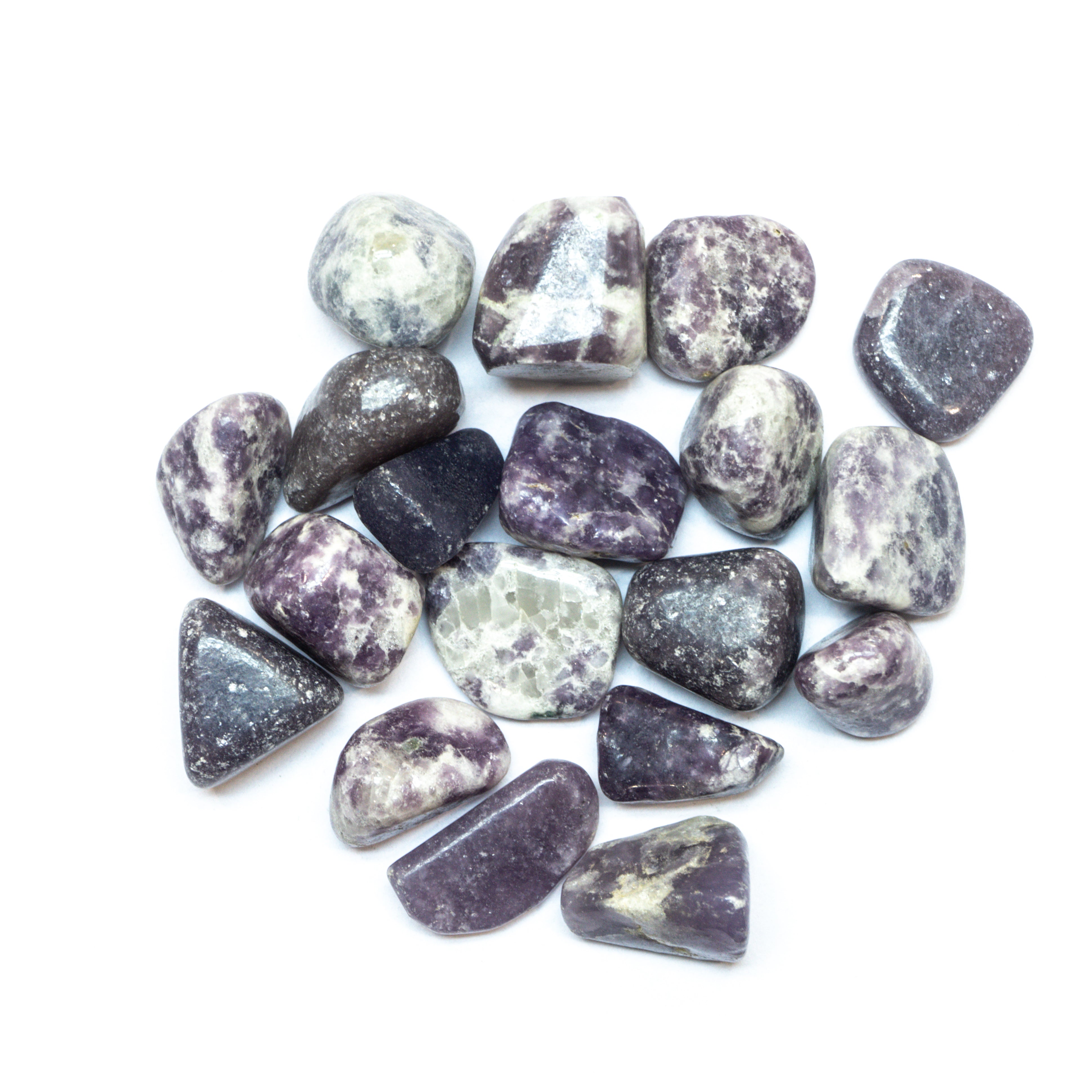 NATURAL LEPIDOLITE TUMBLE