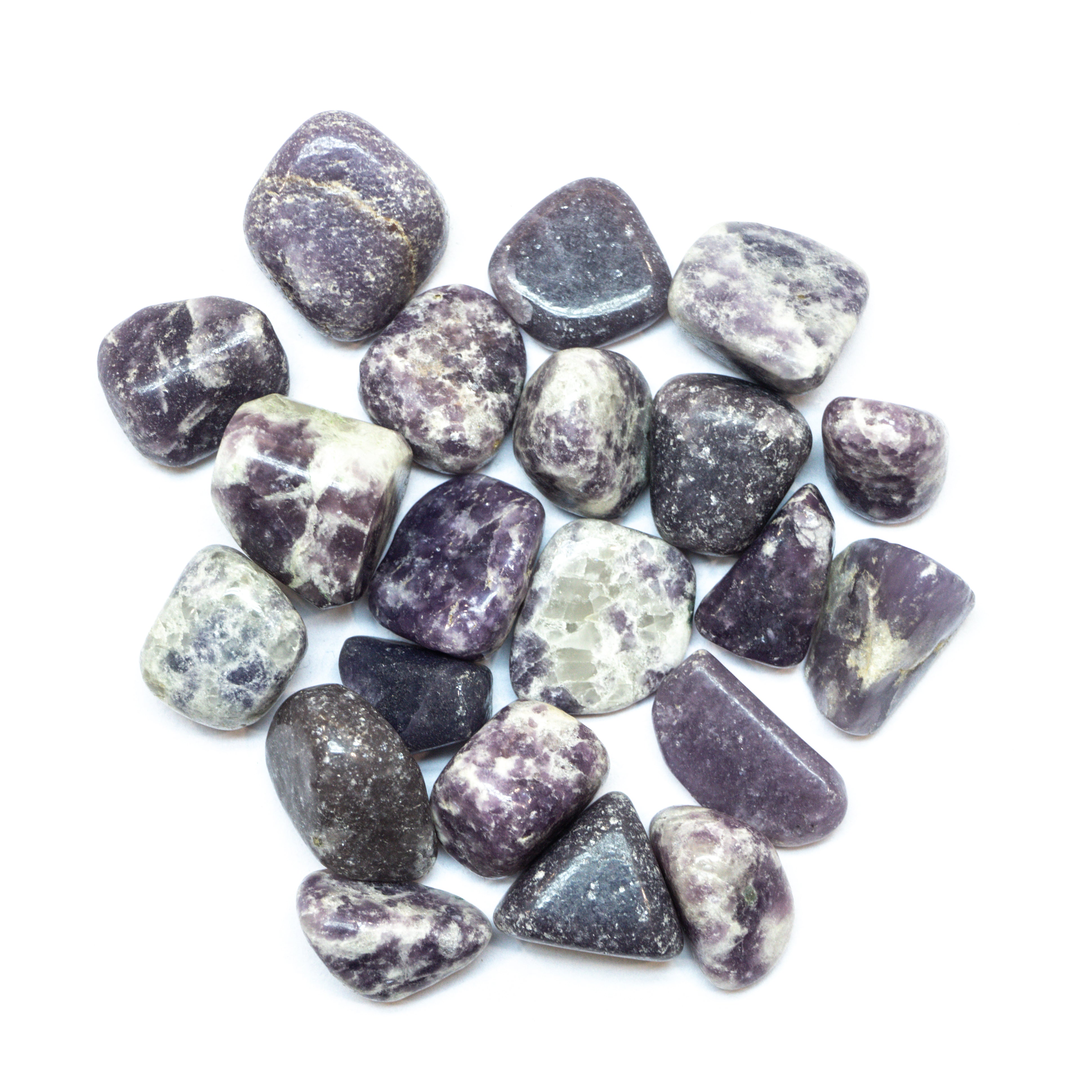 NATURAL LEPIDOLITE TUMBLE