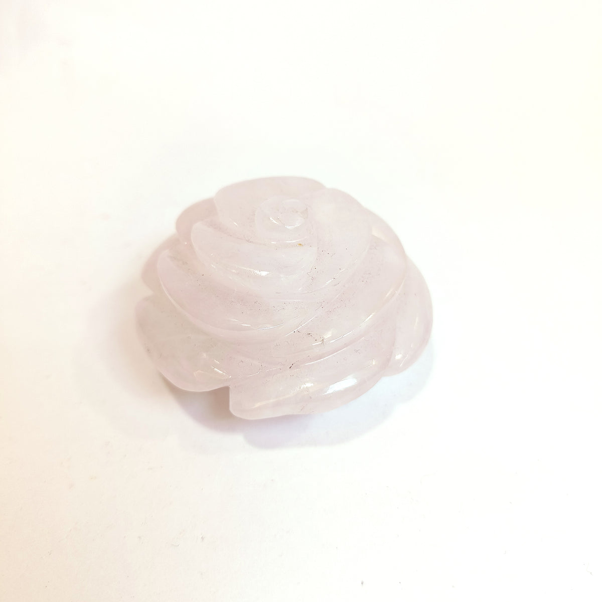 Natural Rose Quartz (Rose Carving) 153g