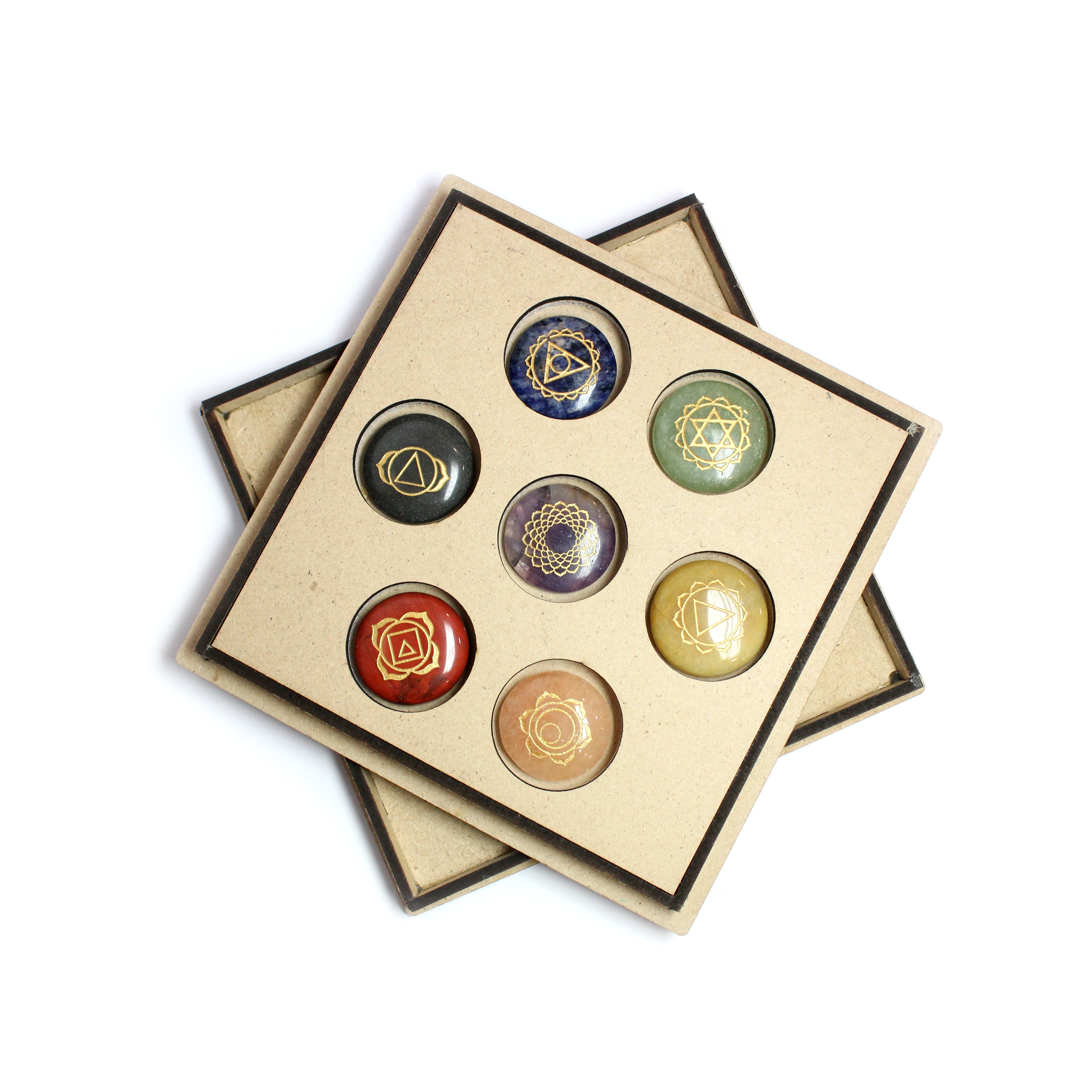 Natural 7 Chakra Set Box