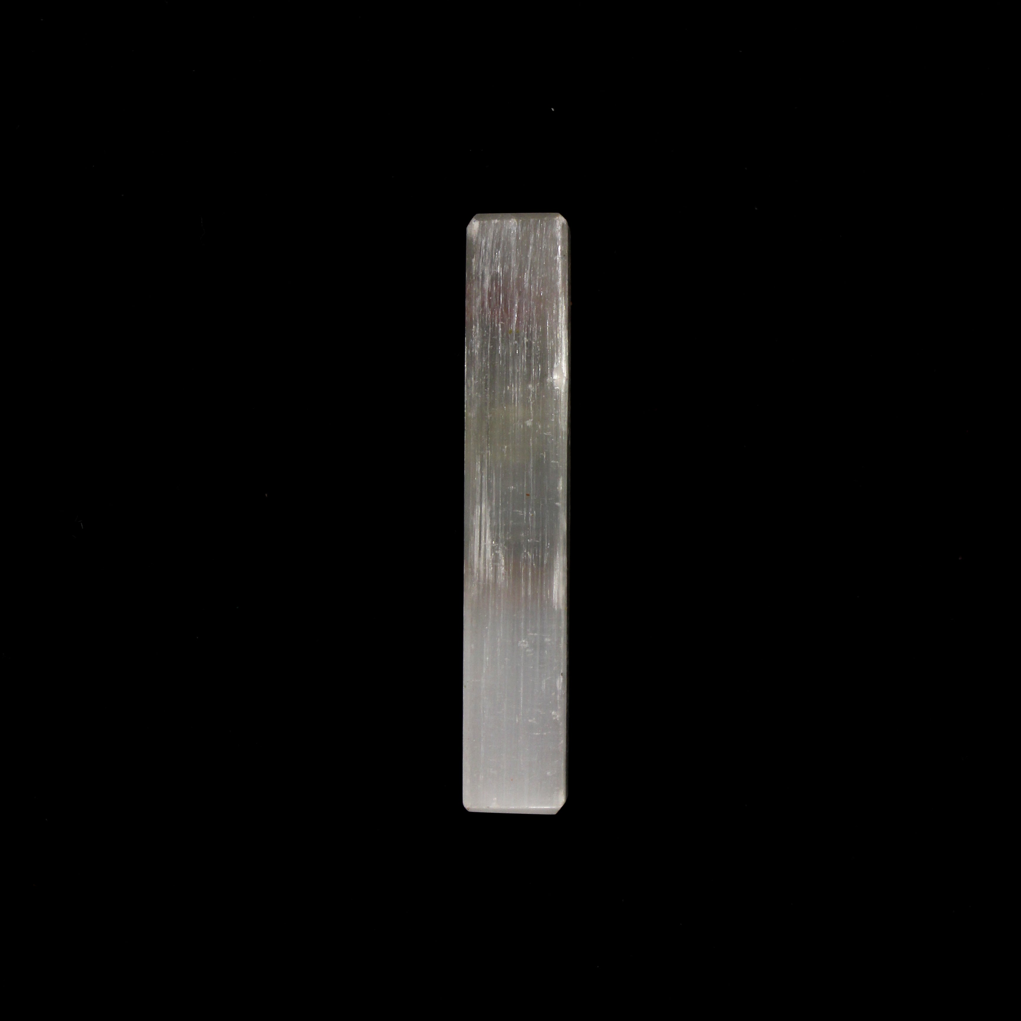 Natural Selenite Seven Chakra Stick