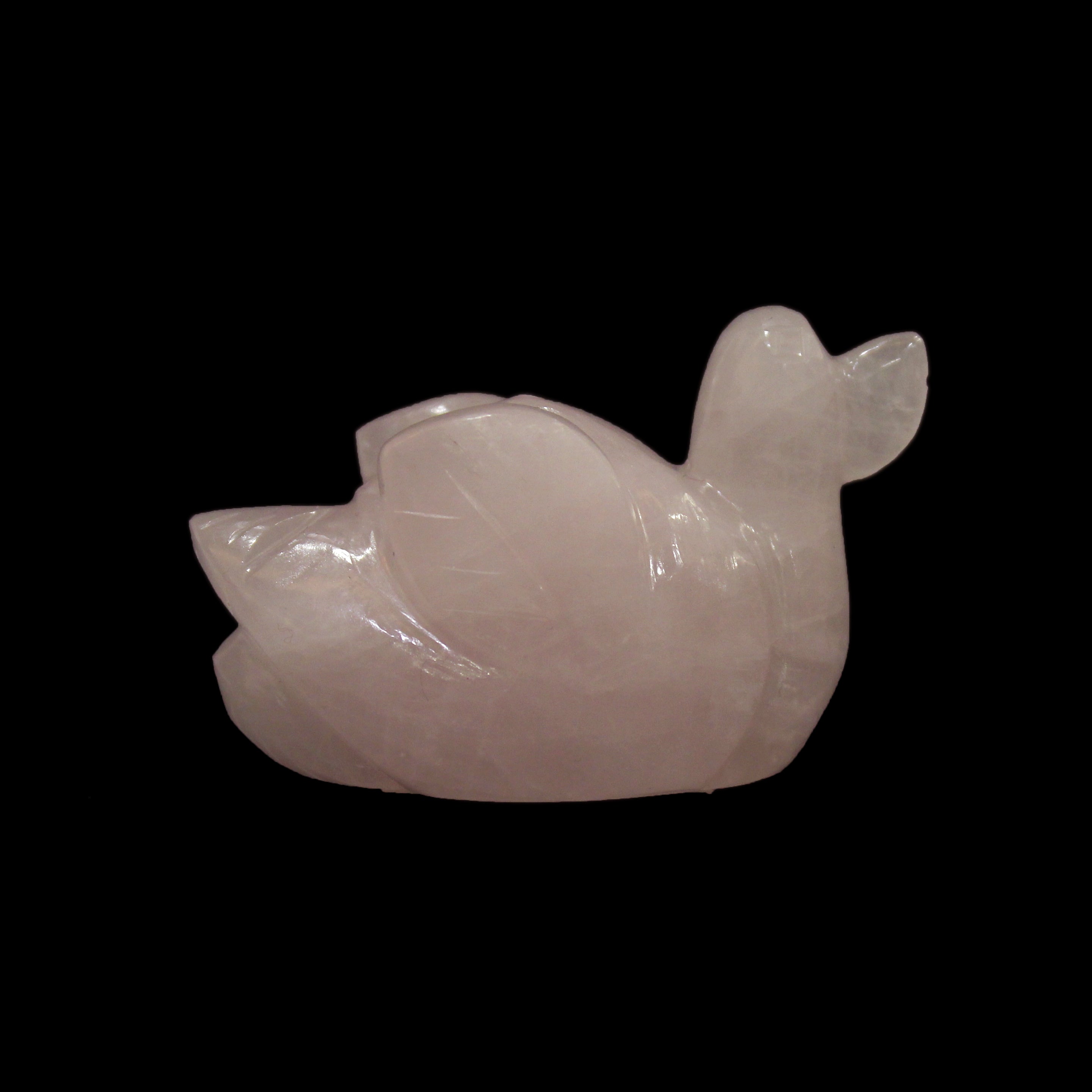 Rose Quartz Duck 116g