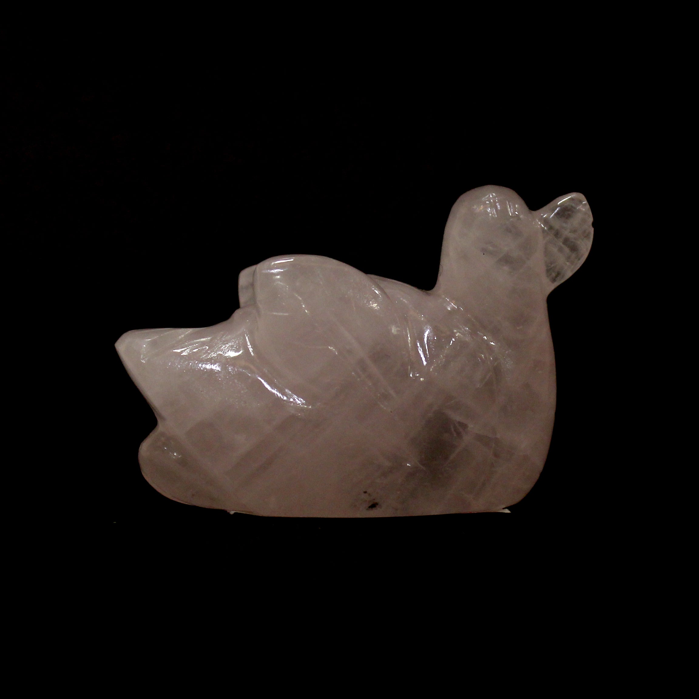 Rose Quartz Duck 87g