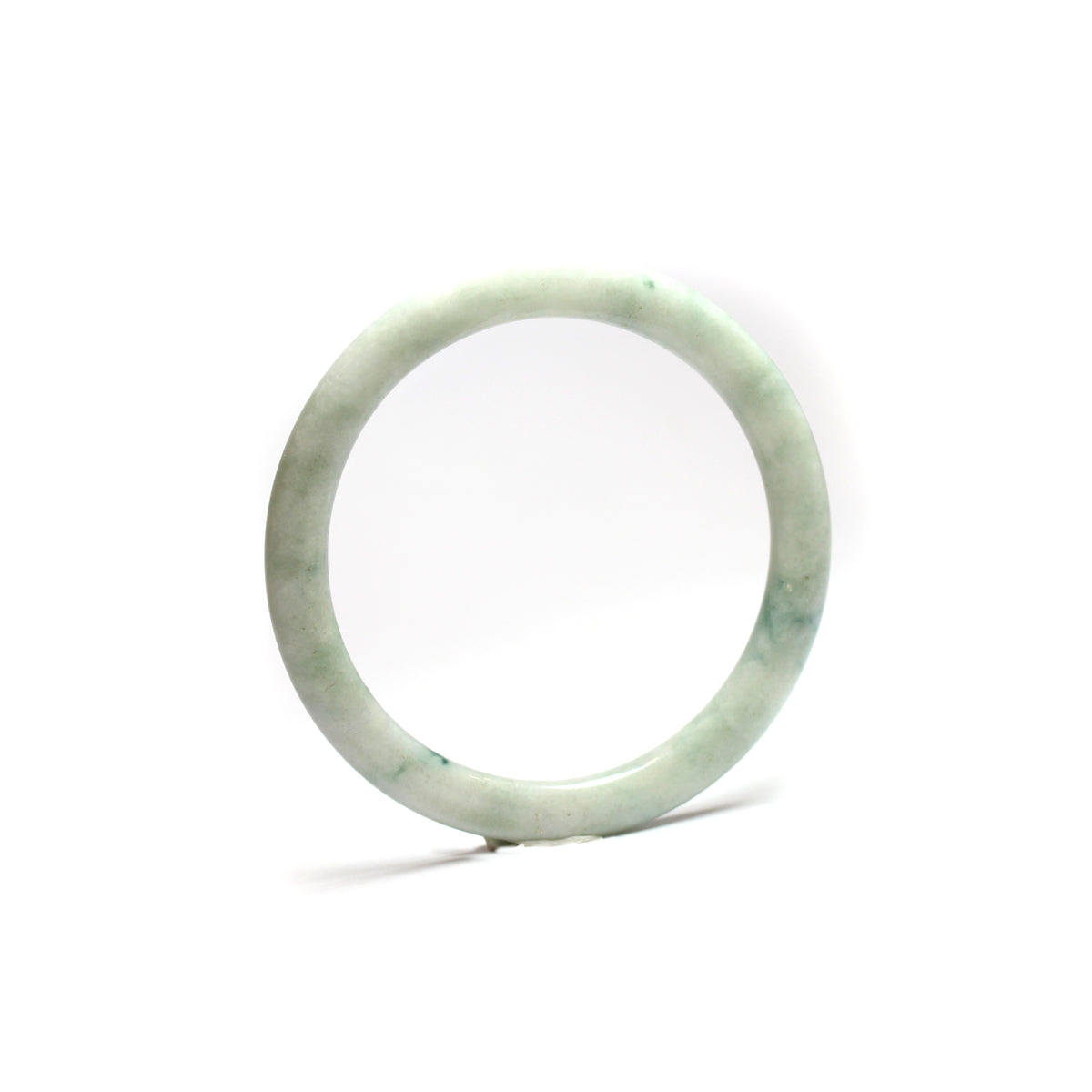 Natural Green Jade Bangle
