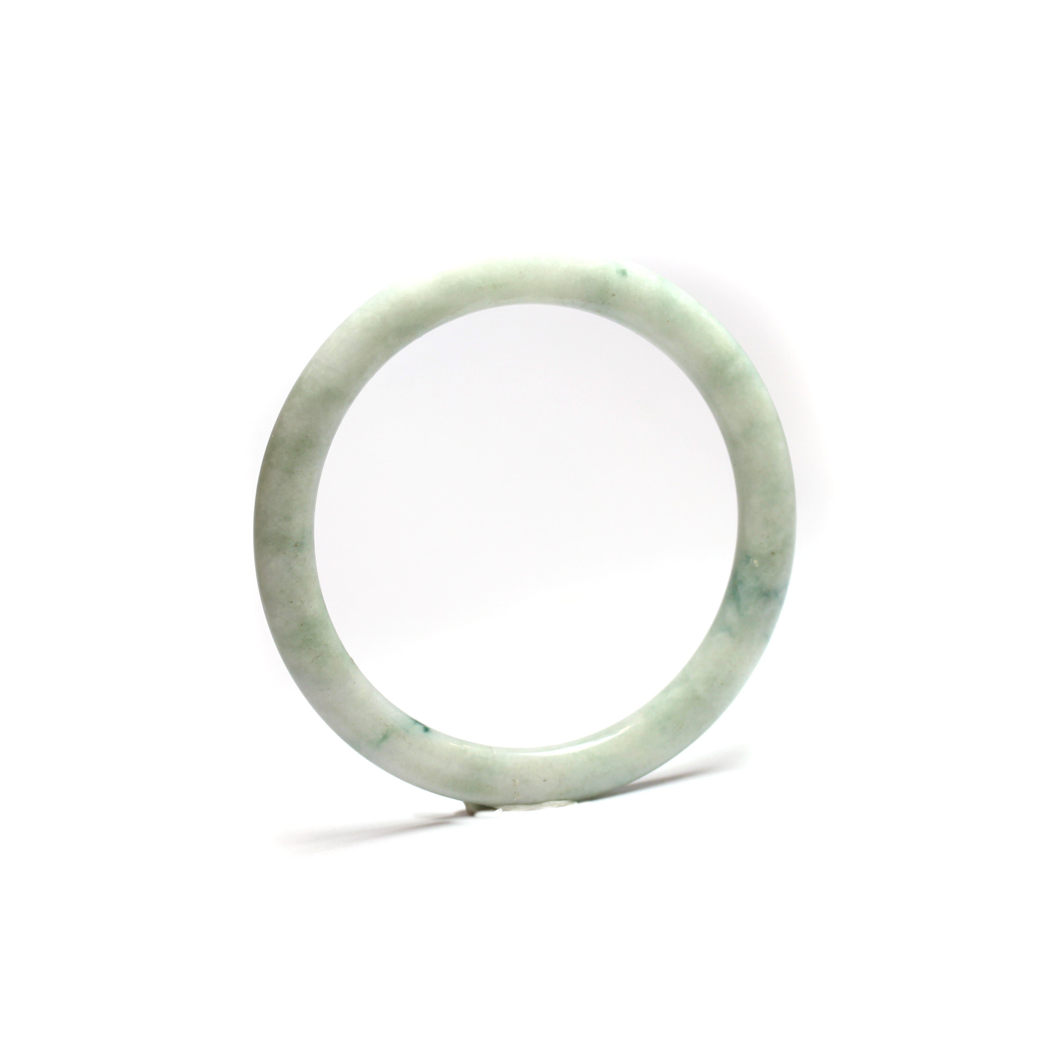 Natural Green Jade Bangle