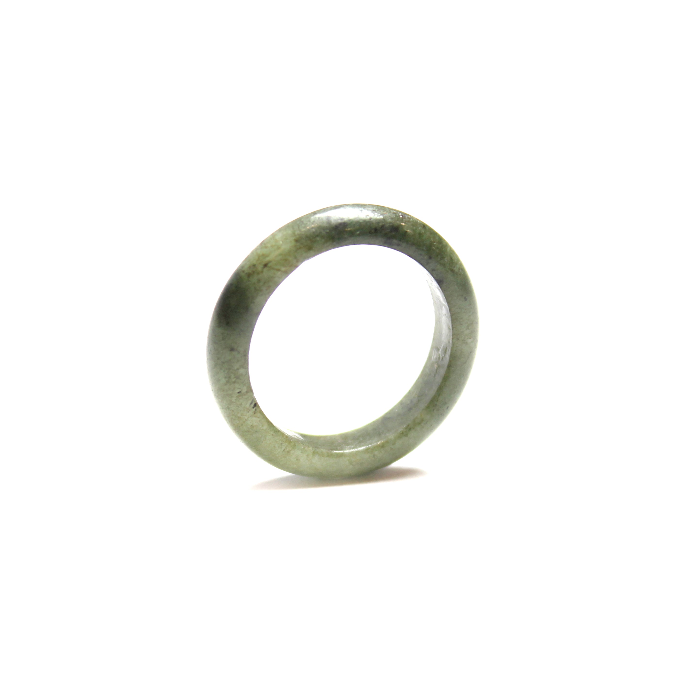 Natural Green Jade Ring