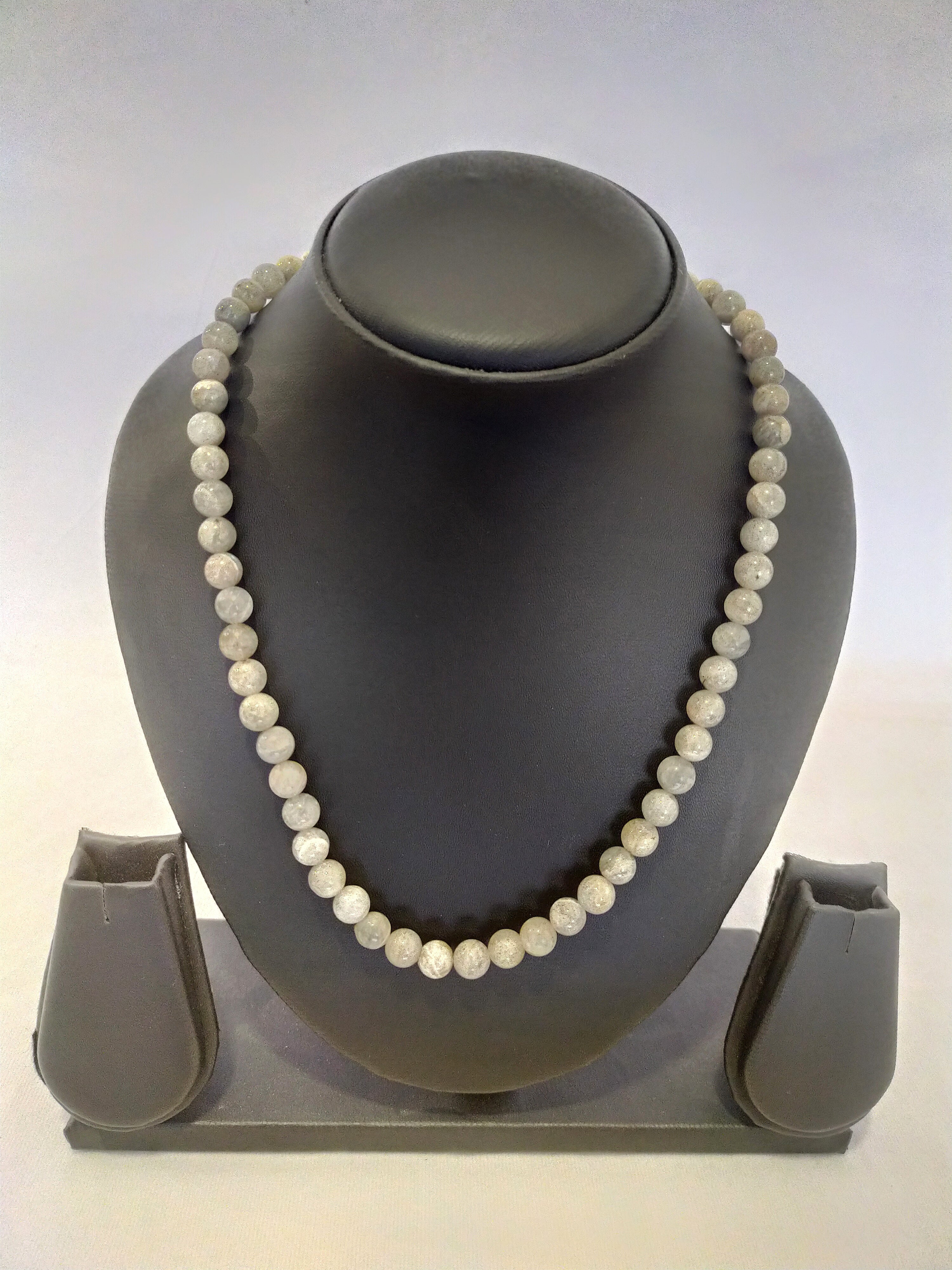 Natural Labradorite Mala