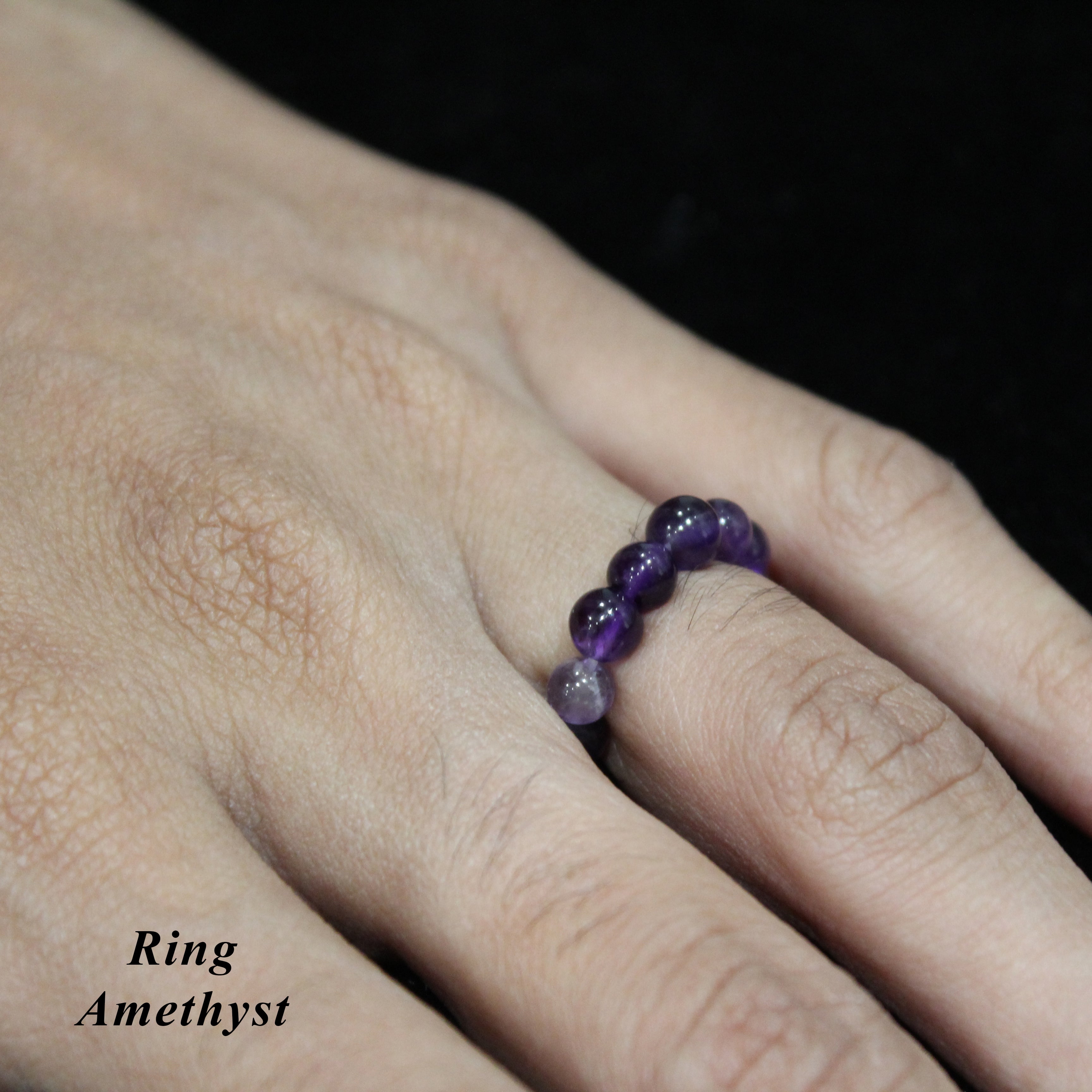 Natural Amethyst Ring