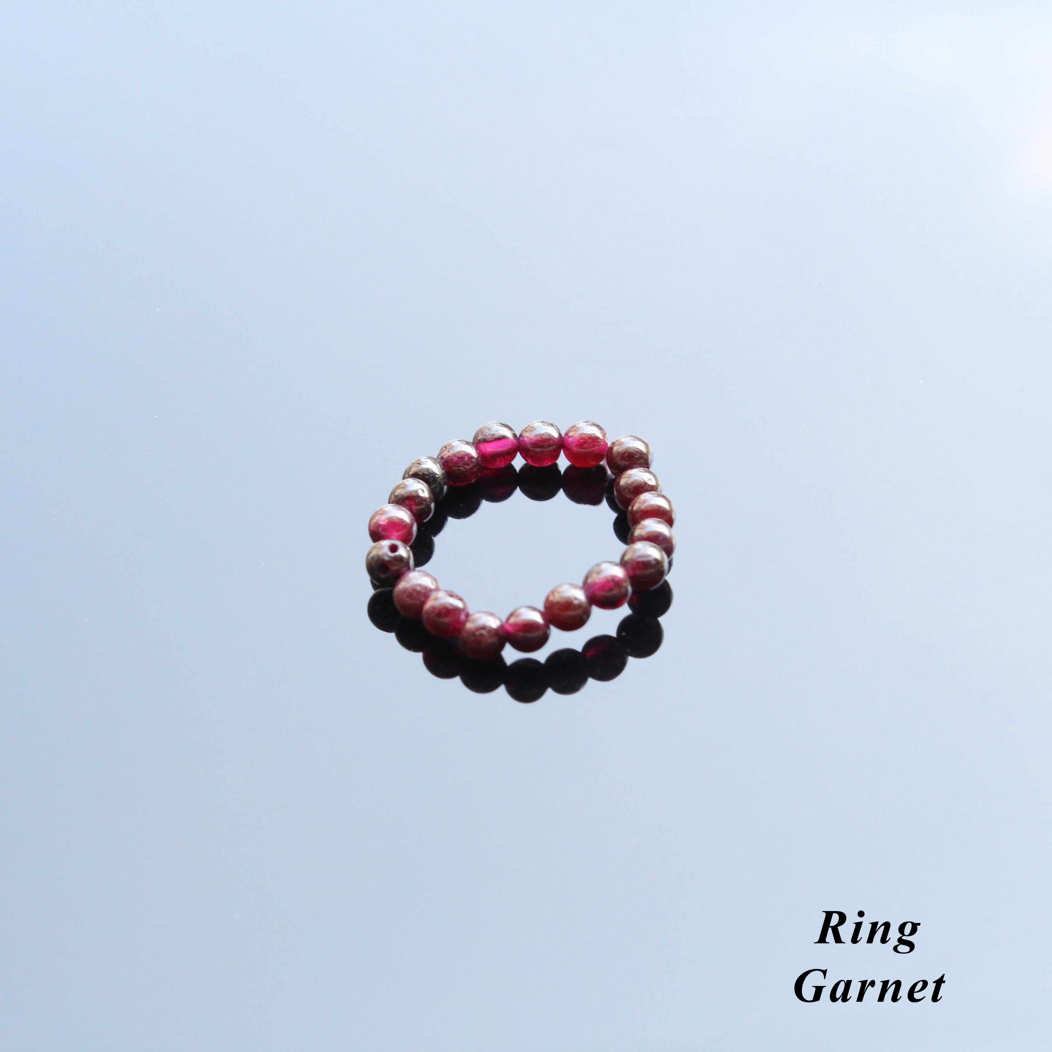 Natural Garnet Ring